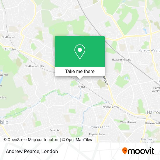 Andrew Pearce map