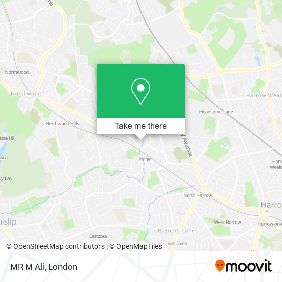 MR M Ali map