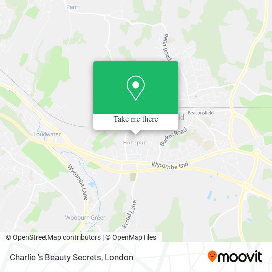 Charlie 's Beauty Secrets map