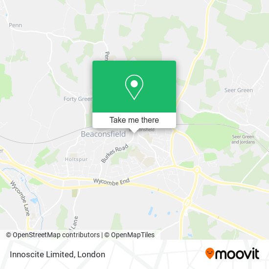 Innoscite Limited map