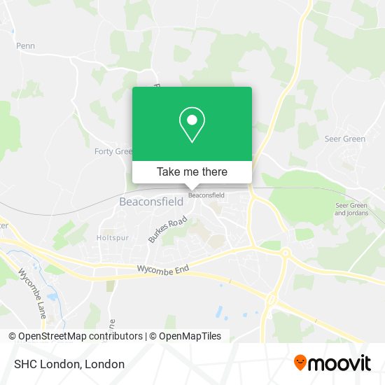 SHC London map