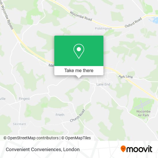 Convenient Conveniences map