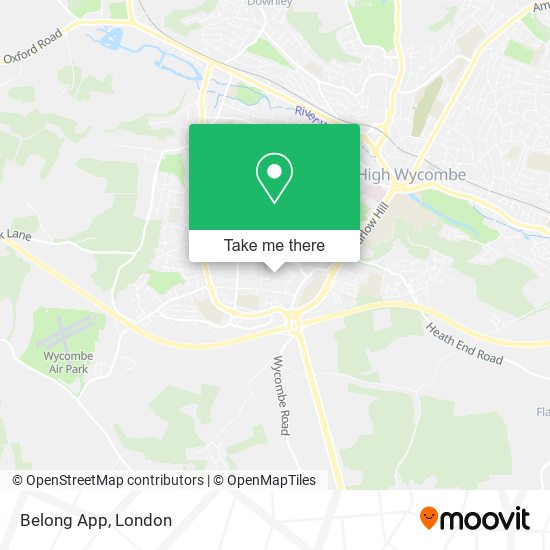 Belong App map