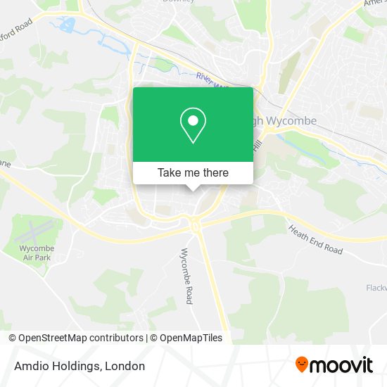 Amdio Holdings map