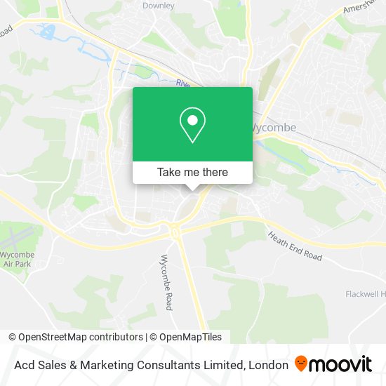 Acd Sales & Marketing Consultants Limited map