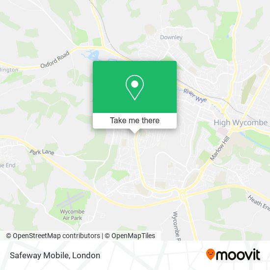 Safeway Mobile map