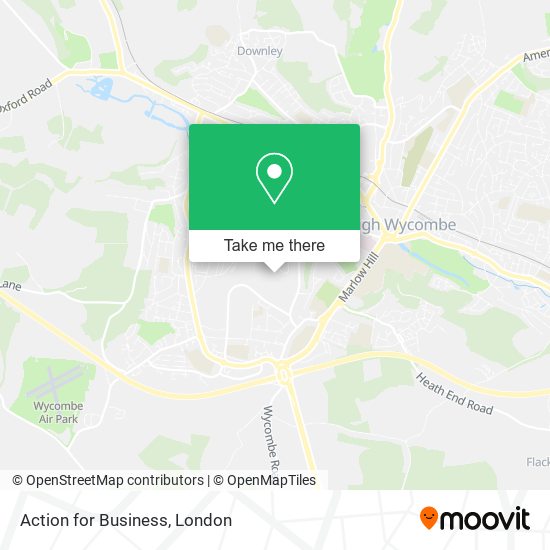 Action for Business map