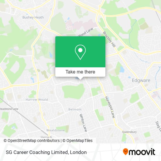 SG Career Coaching Limited map