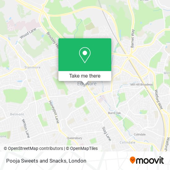 Pooja Sweets and Snacks map