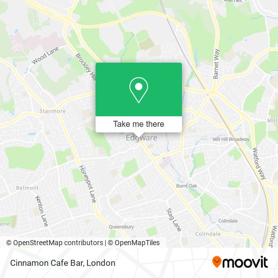 Cinnamon Cafe Bar map