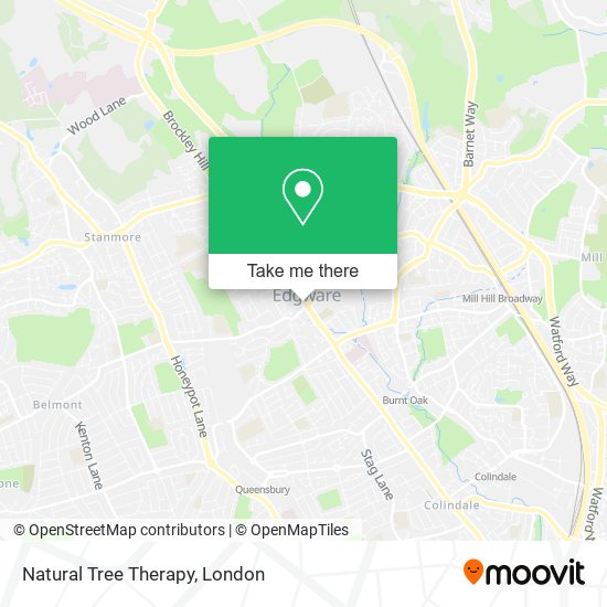 Natural Tree Therapy map