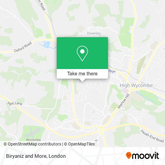 Biryaniz and More map