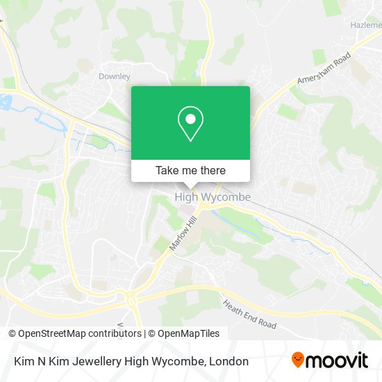 Kim N Kim Jewellery High Wycombe map
