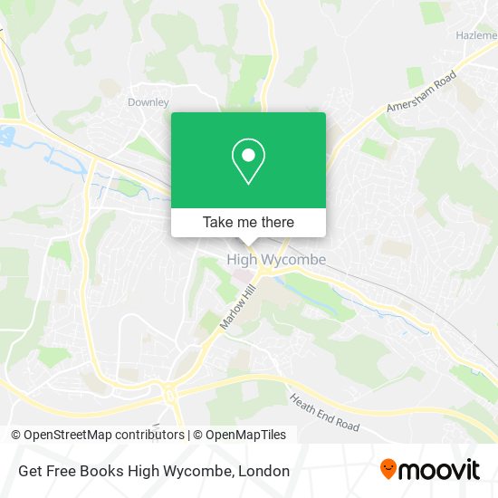 Get Free Books High Wycombe map