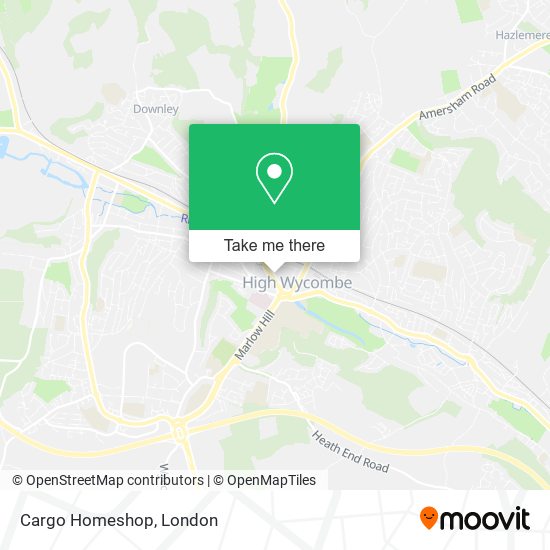 Cargo Homeshop map