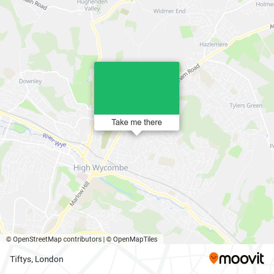 Tiftys map