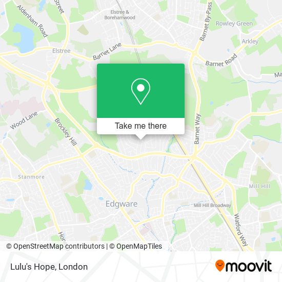 Lulu's Hope map
