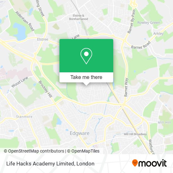 Life Hacks Academy Limited map