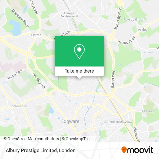 Albury Prestige Limited map