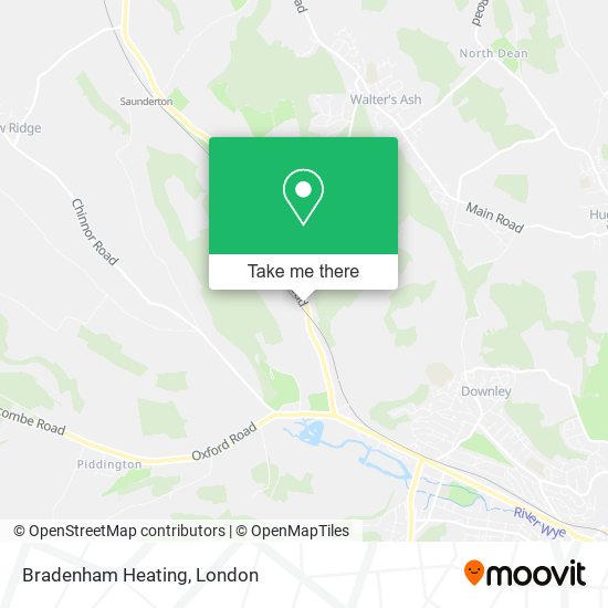 Bradenham Heating map