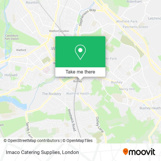 Imaco Catering Supplies map