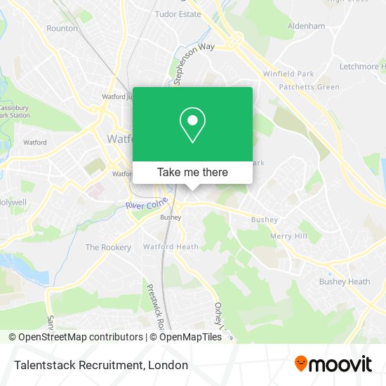 Talentstack Recruitment map