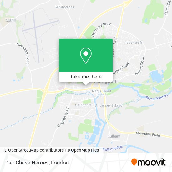 Car Chase Heroes map
