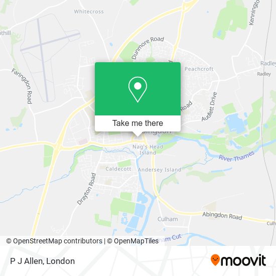 P J Allen map