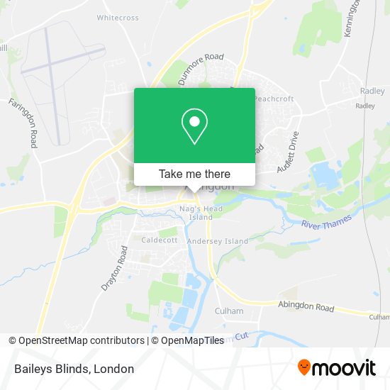 Baileys Blinds map