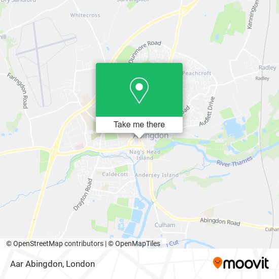Aar Abingdon map