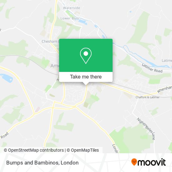 Bumps and Bambinos map