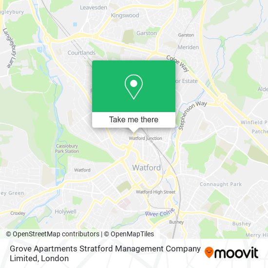 Grove Apartments Stratford Management Company Limited map