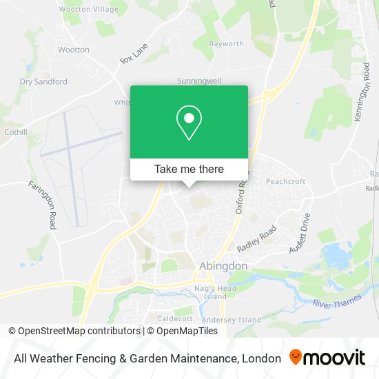 All Weather Fencing & Garden Maintenance map