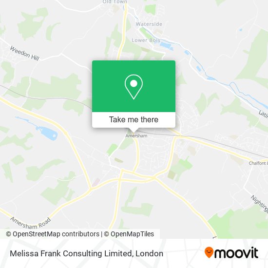 Melissa Frank Consulting Limited map