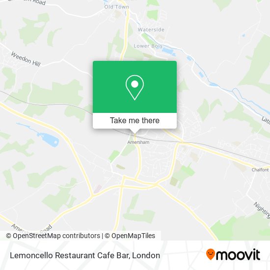 Lemoncello Restaurant Cafe Bar map