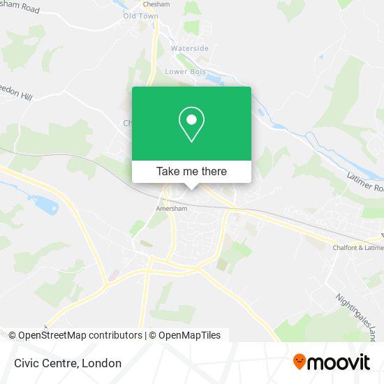 Civic Centre map