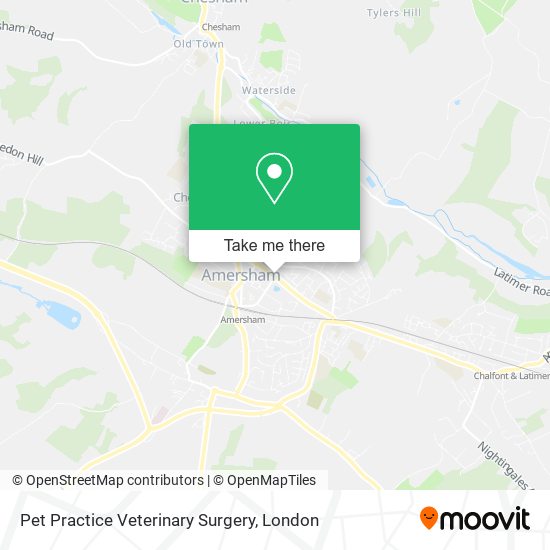 Pet Practice Veterinary Surgery map