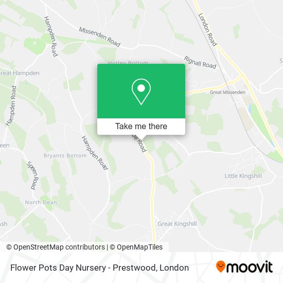 Flower Pots Day Nursery - Prestwood map
