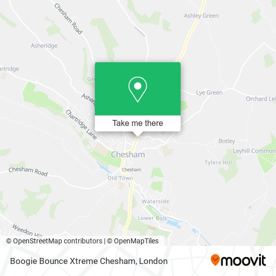 Boogie Bounce Xtreme Chesham map