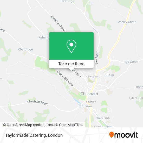 Taylormade Catering map