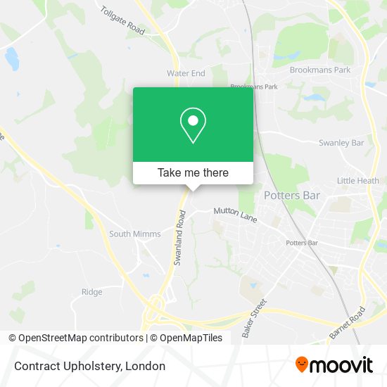 Contract Upholstery map