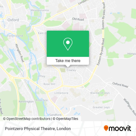 Pointzero Physical Theatre map