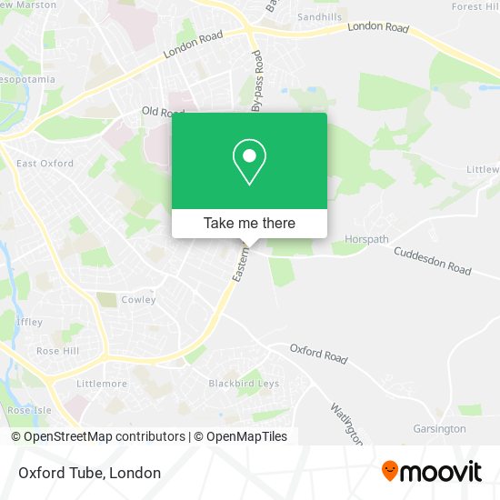 Oxford Tube map