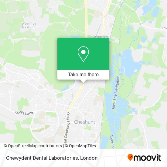 Chewydent Dental Laboratories map