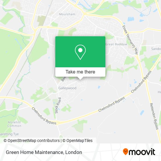 Green Home Maintenance map