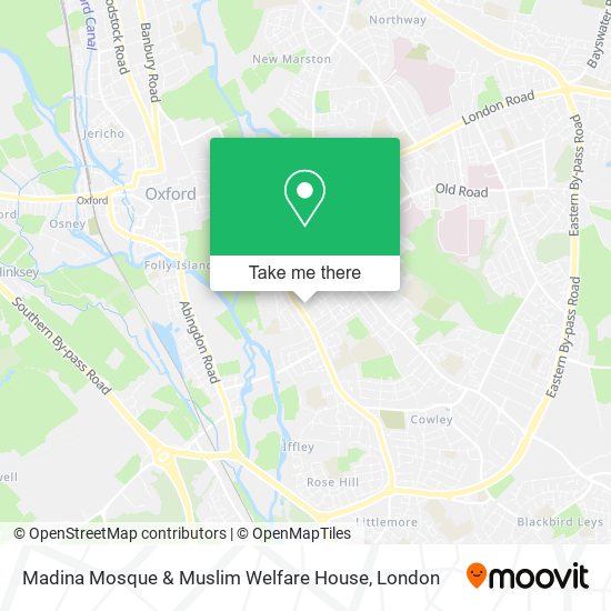 Madina Mosque & Muslim Welfare House map