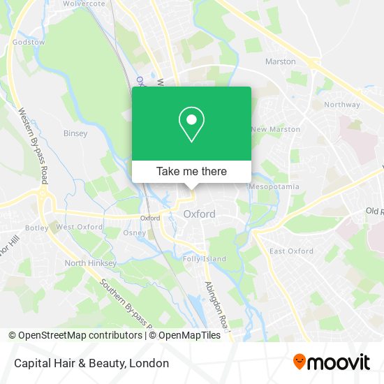 Capital Hair & Beauty map