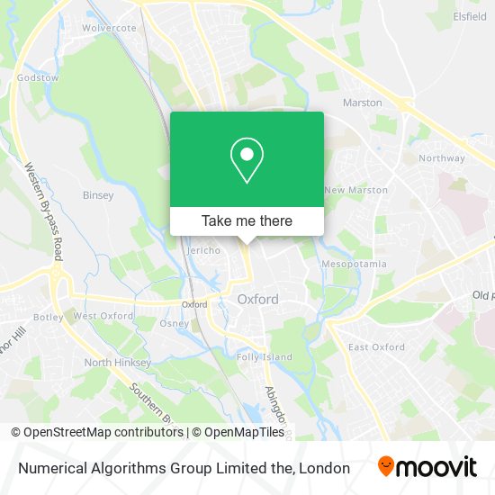 Numerical Algorithms Group Limited the map