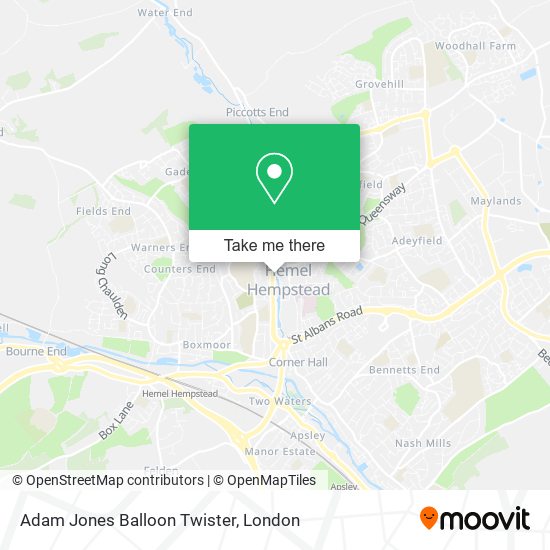Adam Jones Balloon Twister map