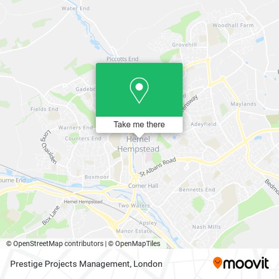 Prestige Projects Management map